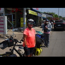 Die freundliche Dame, die uns zum Copyshop geführt hatte